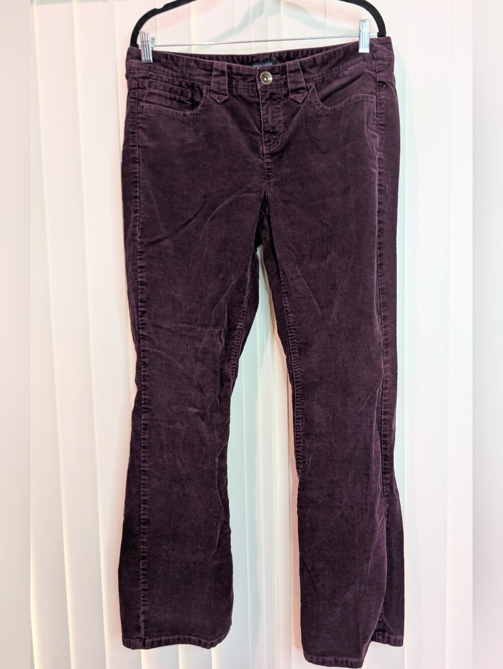 Tommy Hilfiger Plum Corduroy Bootcut Pants